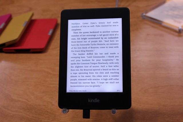 New Kindle paper white