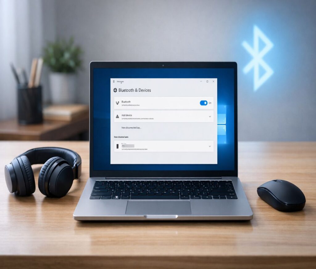 how to turn on bluetooth windows 10