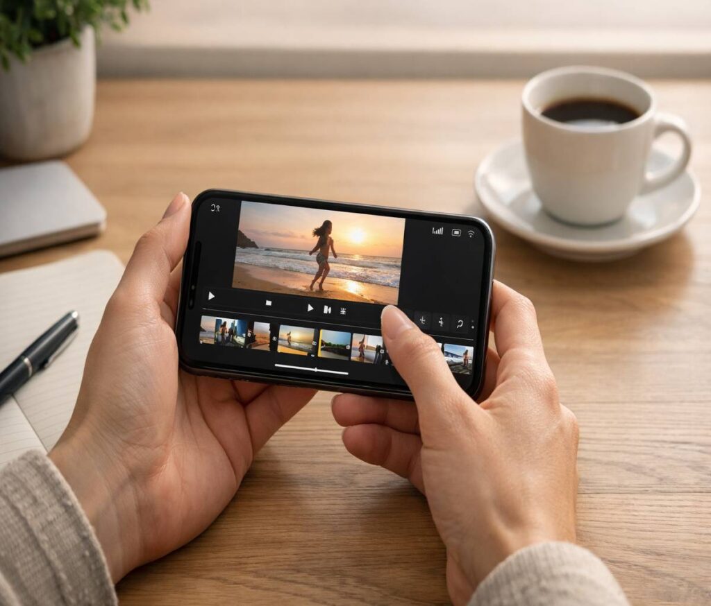 how to combine videos on iphone