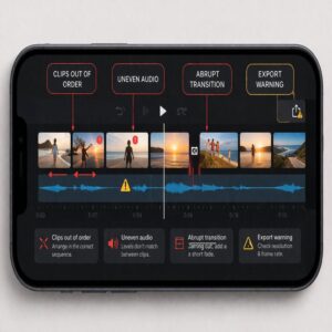 how to combine videos on iphone